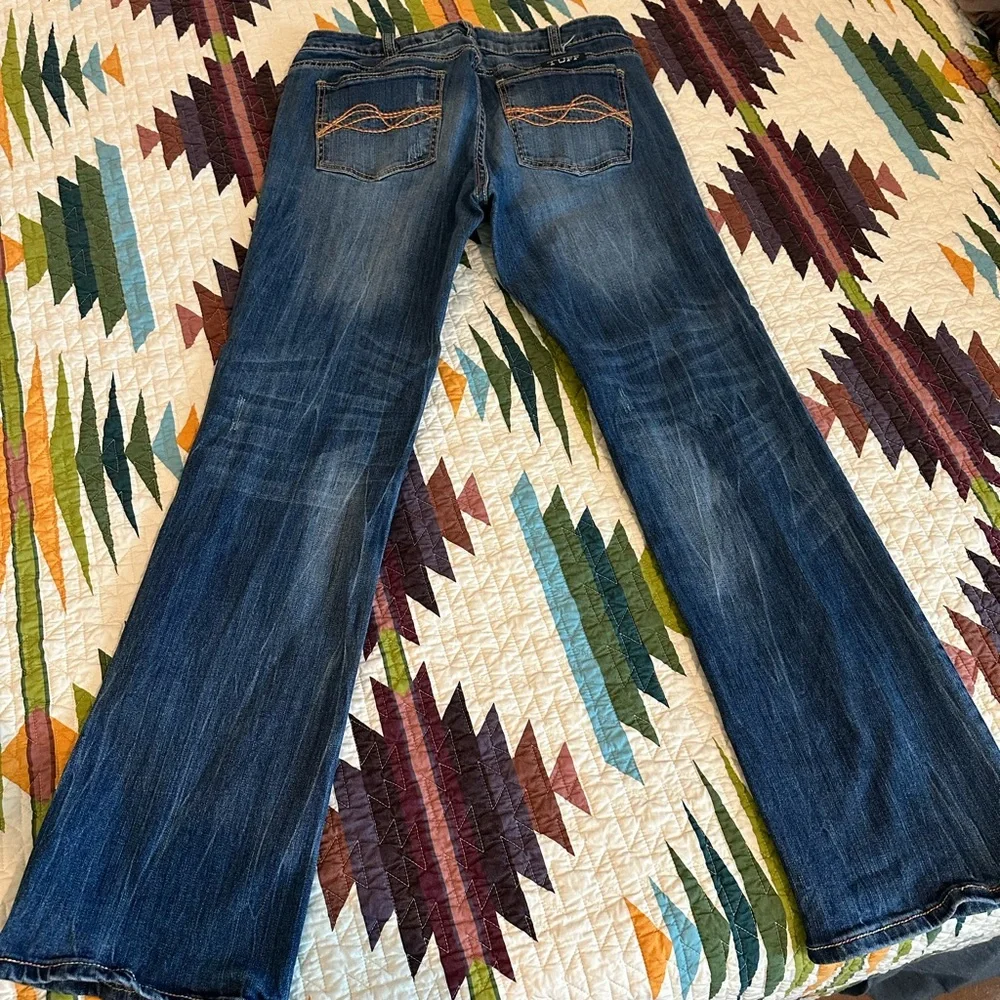 Cowgirl Tuff Women's Blue Jeans - Picture 2 of 5